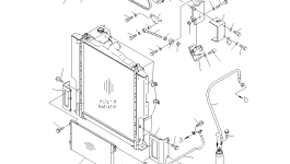 Кронштейн 567-07-71240 Komatsu
