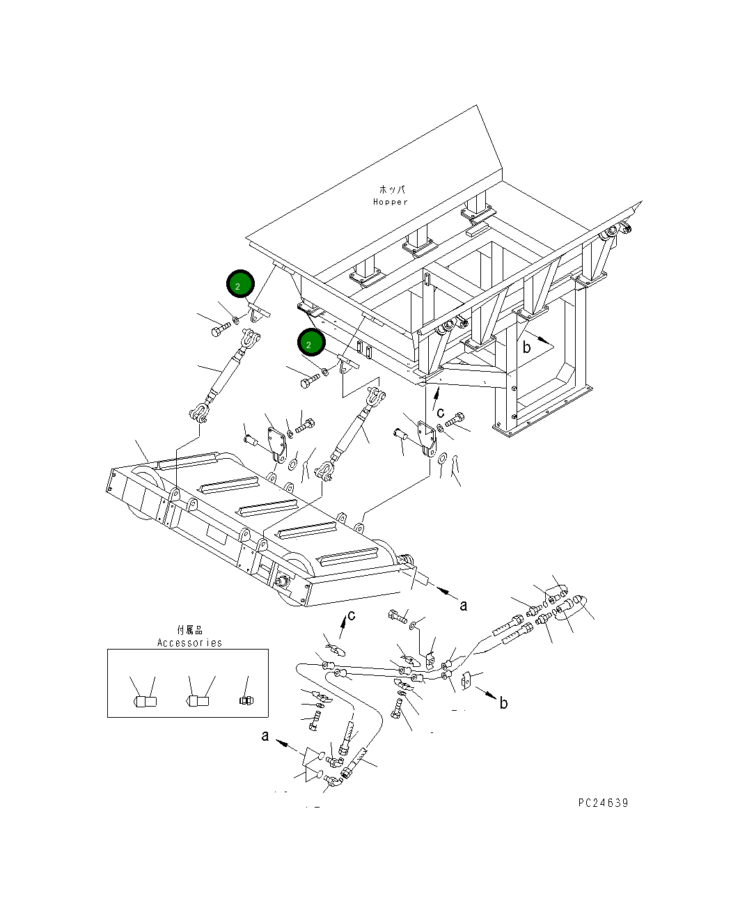Кронштейн 8232-78-1221 Komatsu