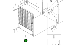 Маска 17A-54-11670 Komatsu