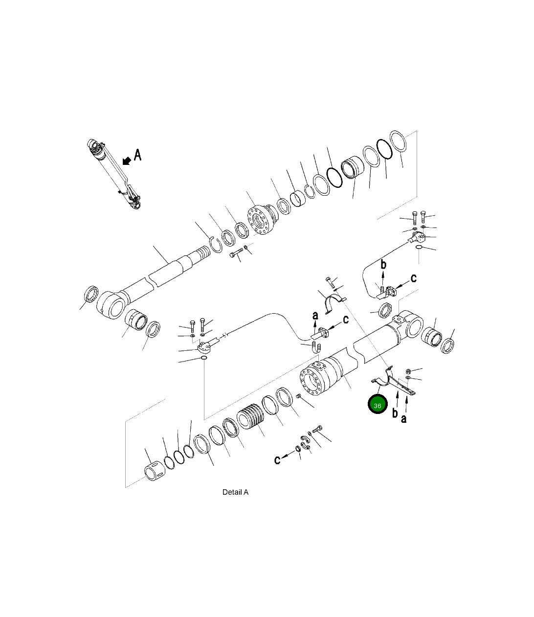 Кронштейн 707-88-28160 Komatsu