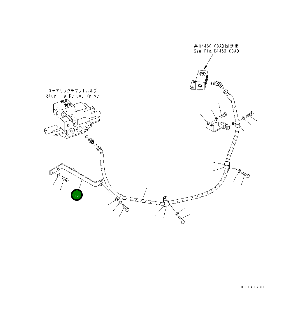 Кронштейн 423-62-43181 Komatsu