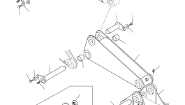 Кронштейн 395-47-11133 Komatsu