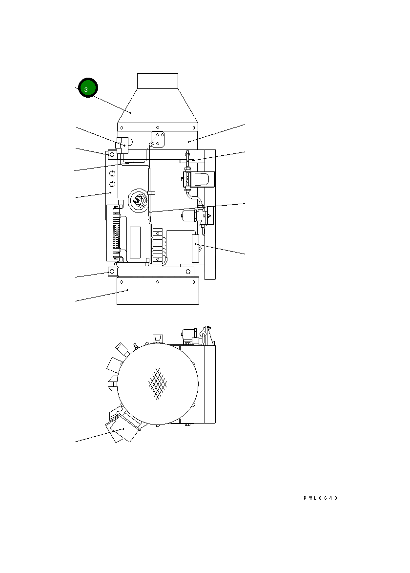 Корпус MKH300HK-2/114 Komatsu