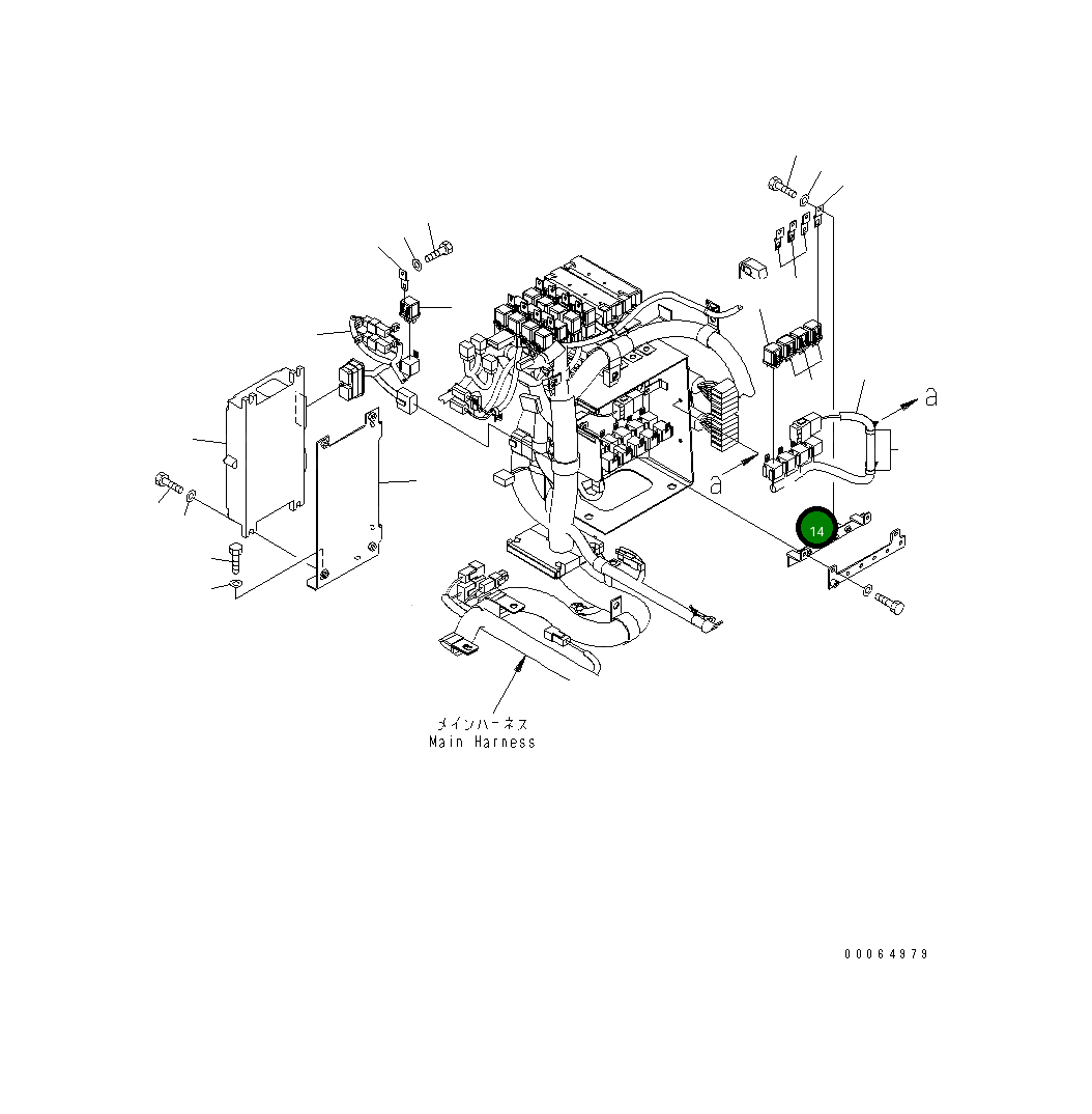 Кронштейн 418-54-43110SX Komatsu