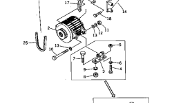 Кронштейн 6715-21-6410 Komatsu