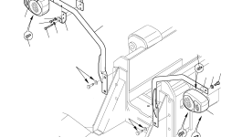 Лампа 21D-06-12280 Komatsu