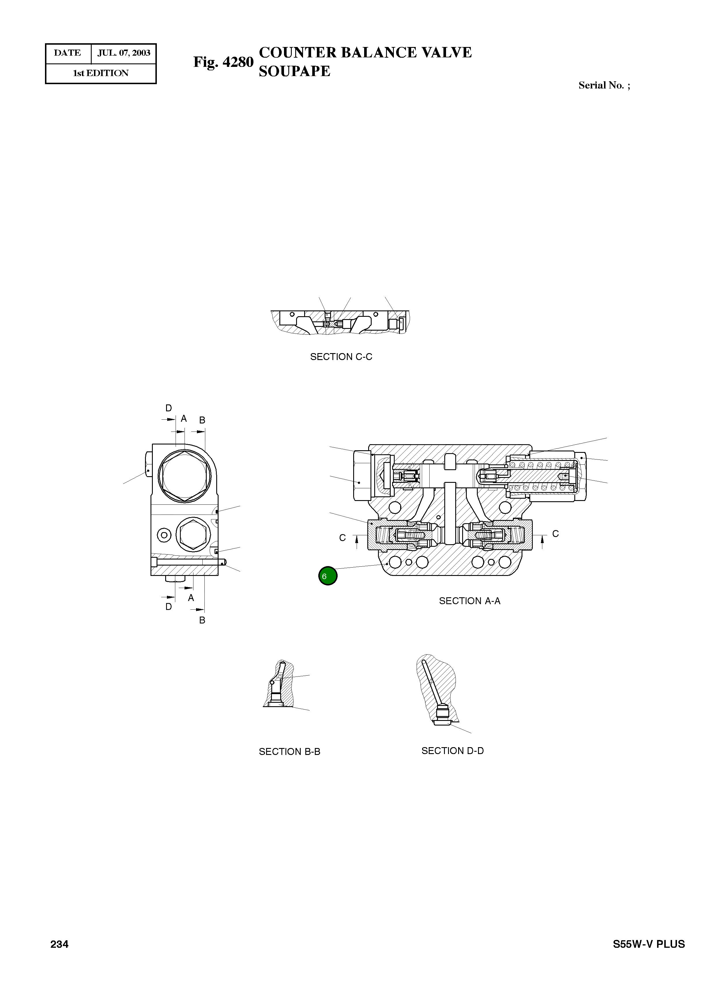 Корпус 02050138 Komatsu
