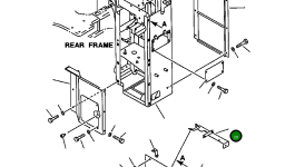 Кронштейн 425-54-18990 Komatsu