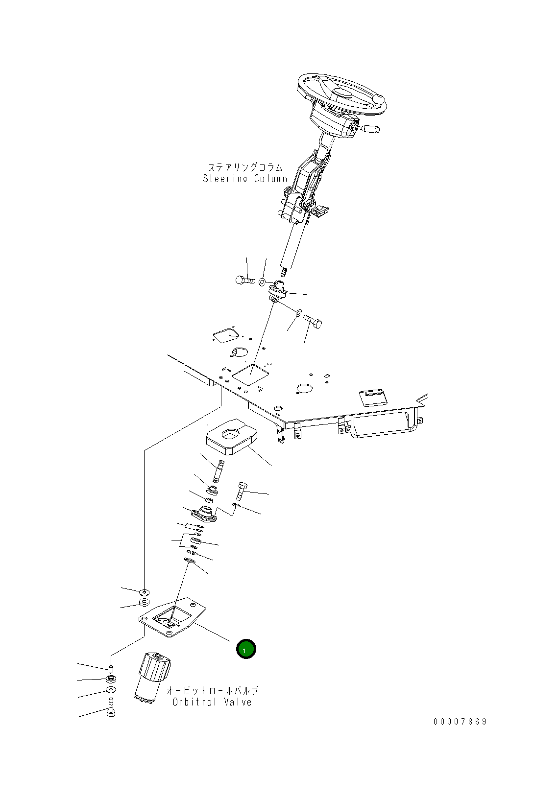 Кронштейн 419-40-H2130 Komatsu