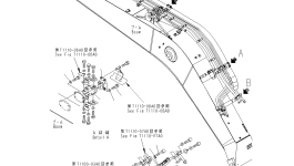 Кронштейн 22S-62-81341 Komatsu