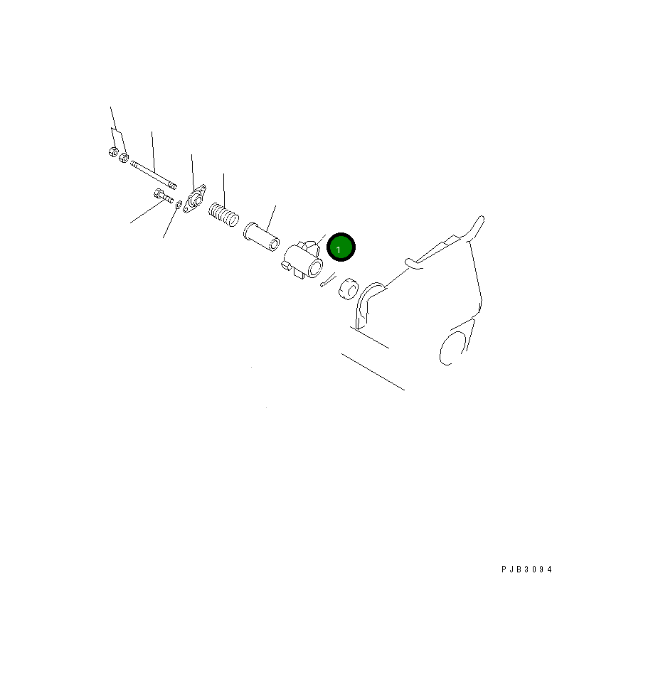 Корпус 156-76-37130 Komatsu