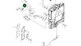 Кронштейн 22U-01-22260 Komatsu