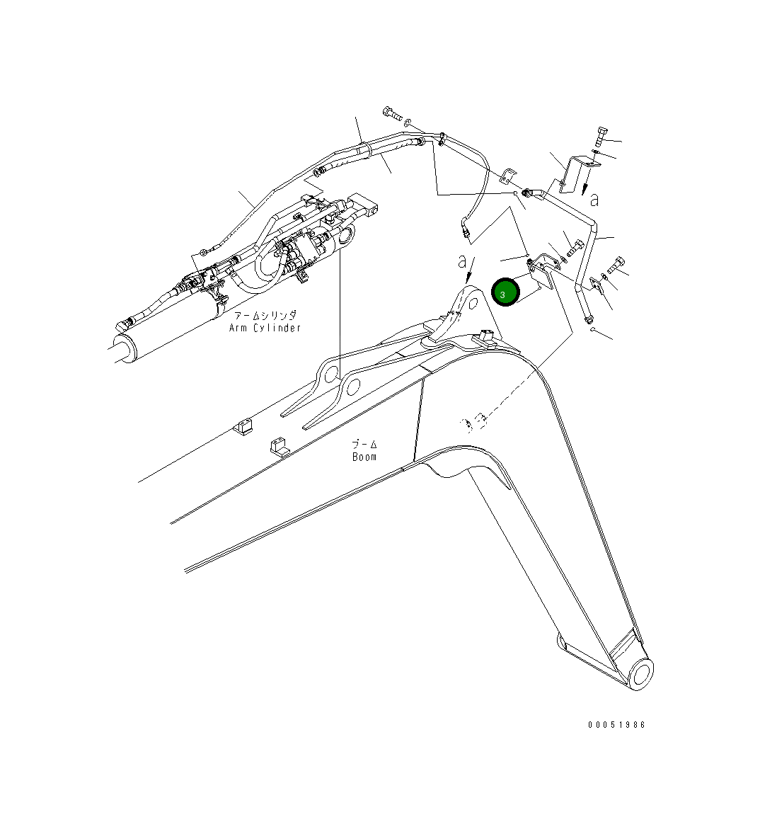 Кронштейн 21W-70-46360 Komatsu
