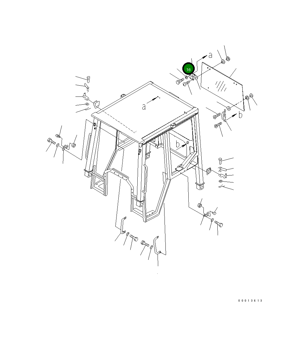 Кронштейн 114-X11-1723 Komatsu