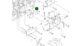 Кронштейн 6217-11-9620 Komatsu