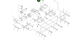 Кронштейн 6150-11-5280 Komatsu