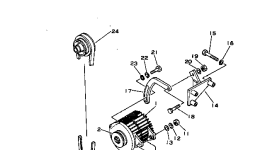 Кронштейн CU203067 Komatsu