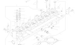 Кронштейн CU3905870 Komatsu