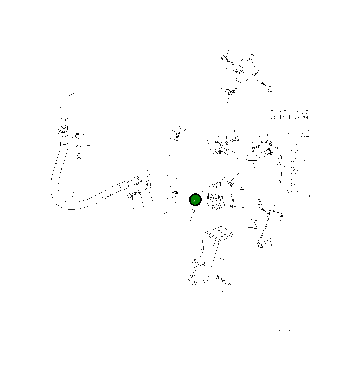 Кронштейн 2A5-62-12760 Komatsu