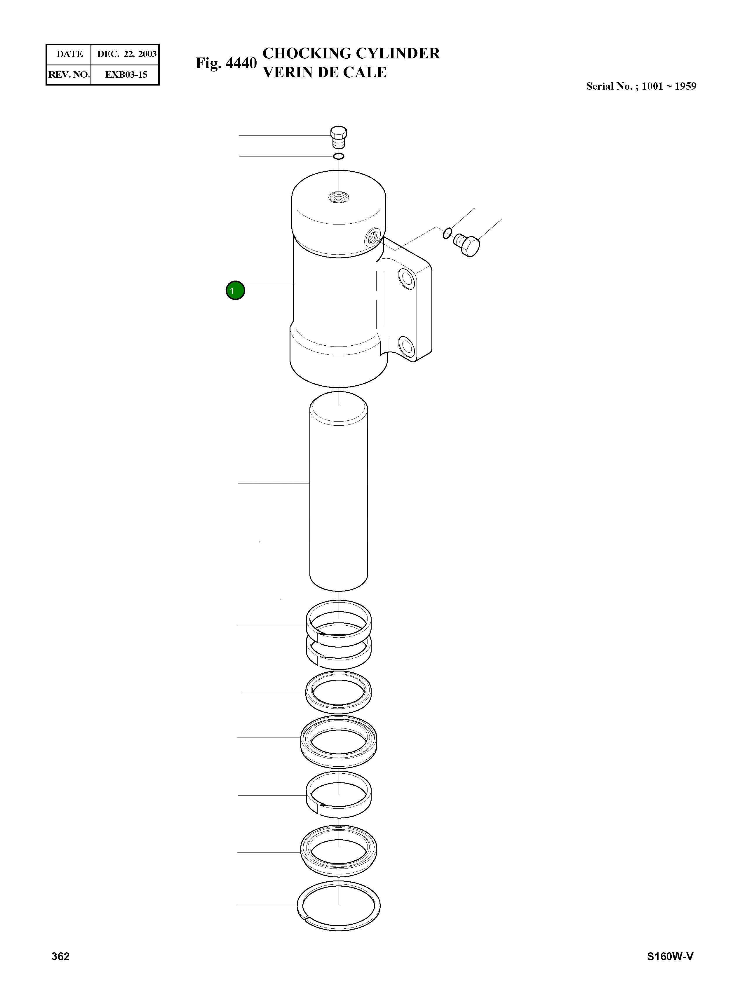 Корпус 03R212-4 Komatsu