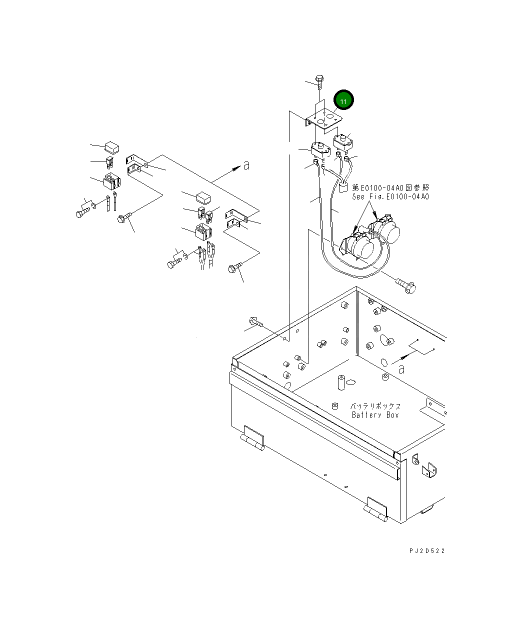 Кронштейн 569-06-82690 Komatsu
