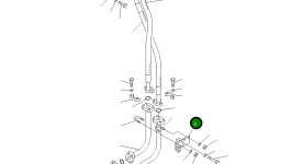 Кронштейн 198-61-61182 Komatsu
