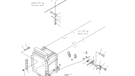 Кронштейн 20Y-957-2610 Komatsu