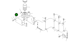 Кронштейн 566-95-6A111 Komatsu