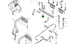 Кронштейн 561-95-83141 Komatsu