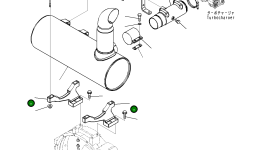 Кронштейн 6745-11-6180 Komatsu