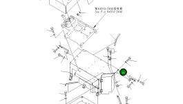 Кронштейн 567-54-74340 Komatsu