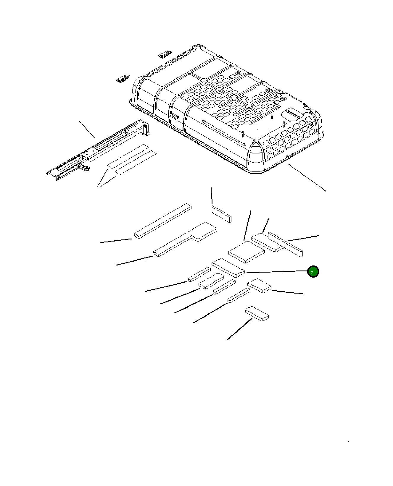 Лист 208-54-K1620 Komatsu
