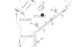 Кронштейн 569-43-83711 Komatsu