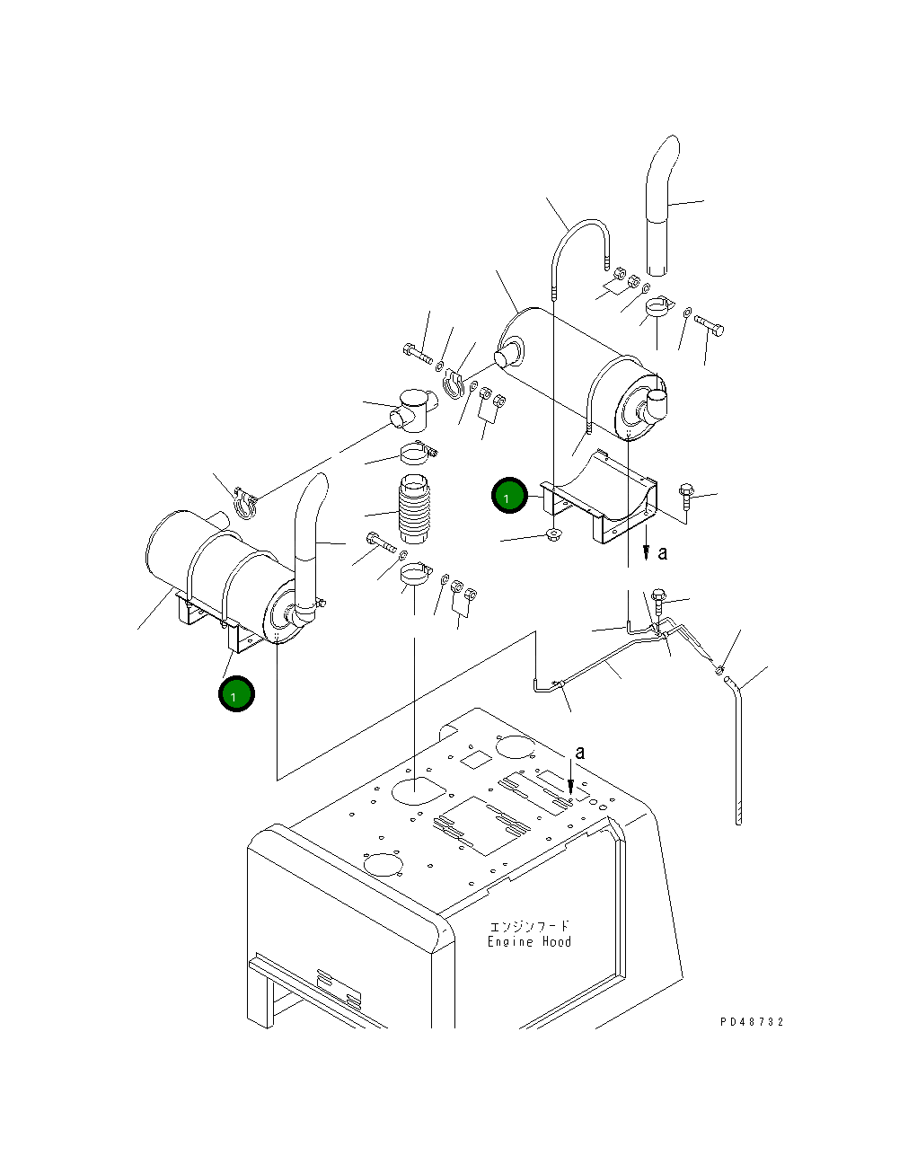 Кронштейн 416-S06-2120 Komatsu