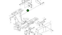 Кронштейн 23C-54-52151 Komatsu