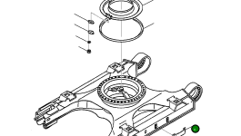 Кронштейн 207-30-A1710 Komatsu