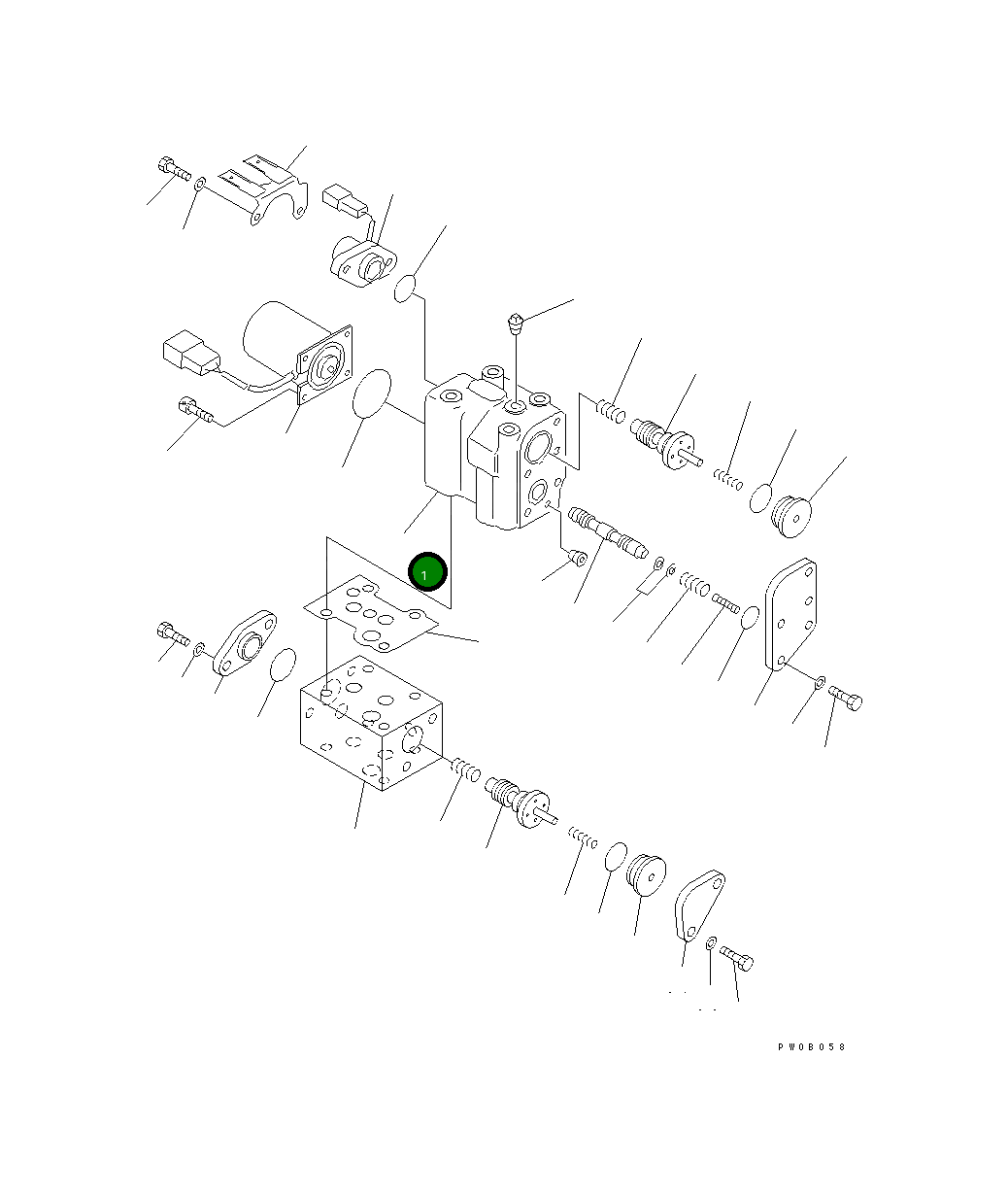 Корпус 19M-15-15510 Komatsu