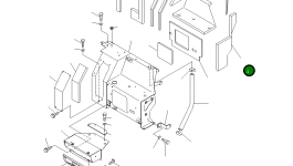 Лист 22K-54-12121 Komatsu