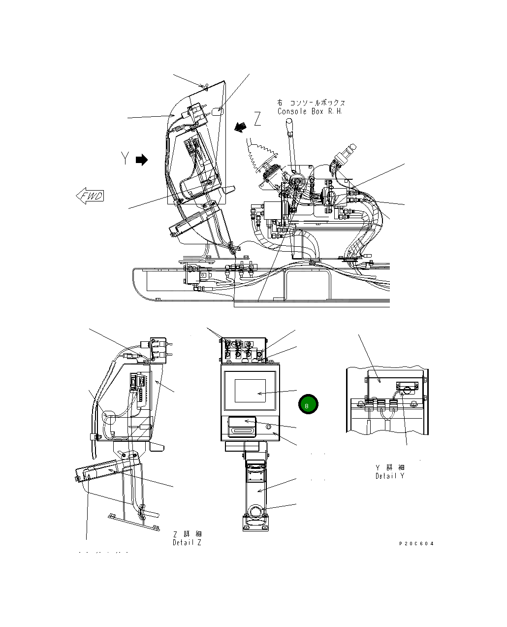 Контроллер 8210-06-1220 Komatsu