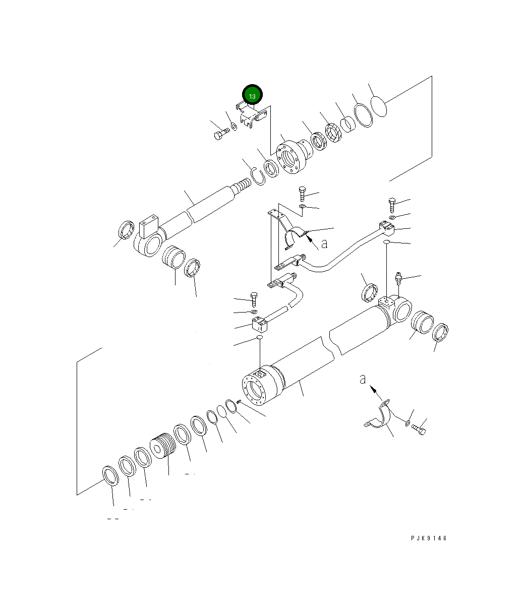 Кронштейн 707-88-22290 Komatsu