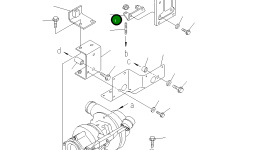 Кронштейн 6732-81-8480 Komatsu