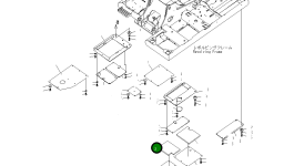 Лист 205-54-31470 Komatsu