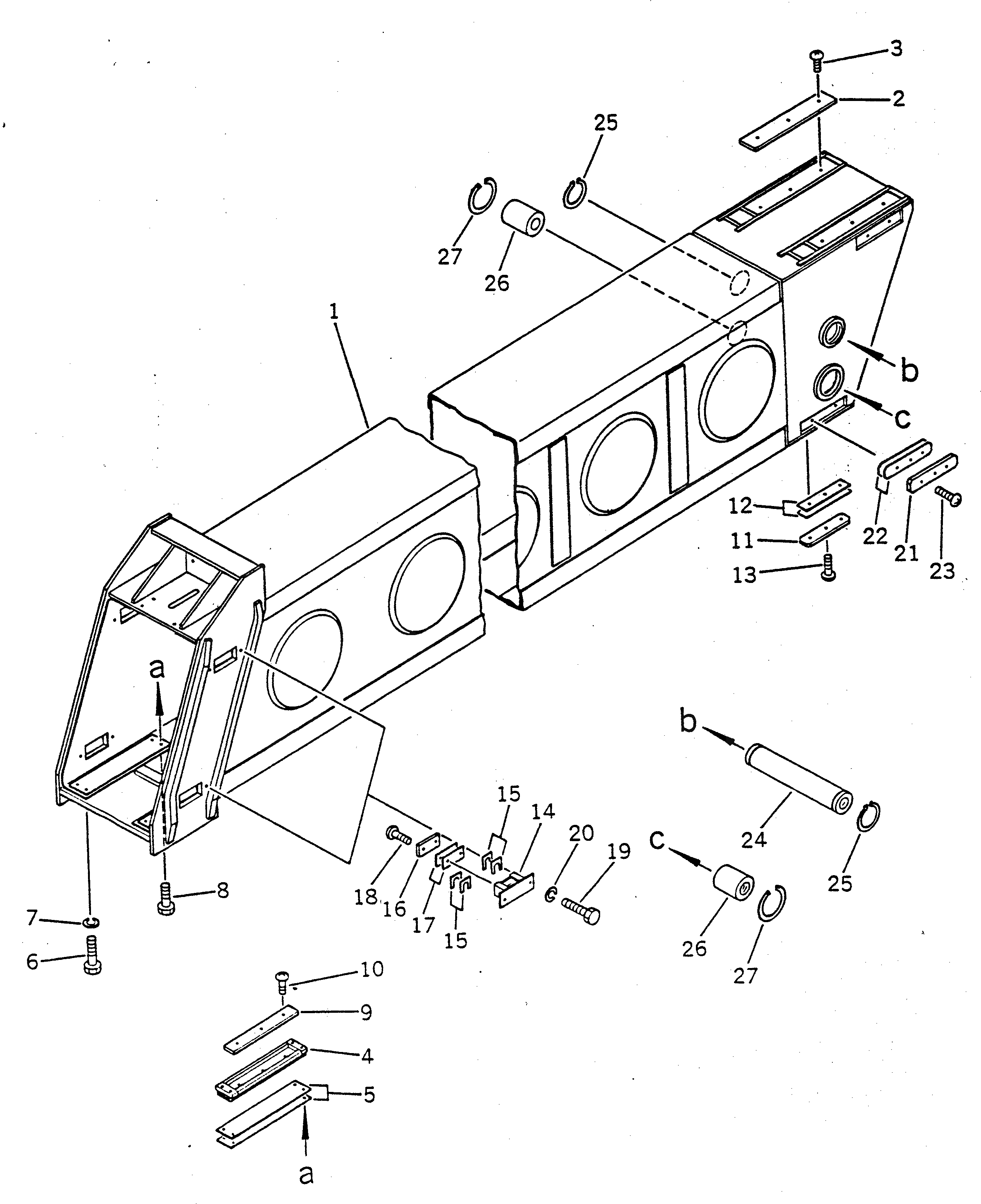 Палец 22X-70-11420 Komatsu