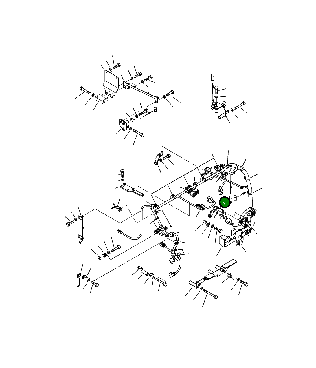 Кронштейн 6252-81-9310 Komatsu