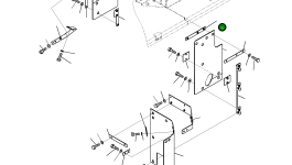Кронштейн 561-89-88460 Komatsu