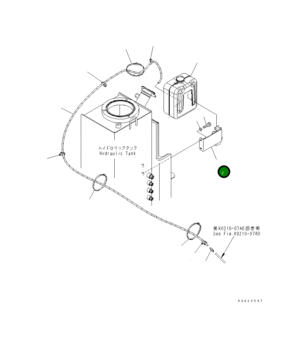 Кронштейн 22K-54-22951 Komatsu