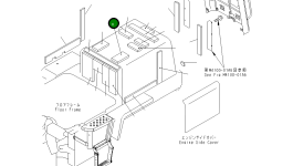 Лист 416-54-21441 Komatsu