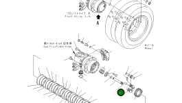 Палец 21J-22-11390 Komatsu