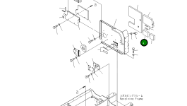 Лист 20J-54-11451 Komatsu