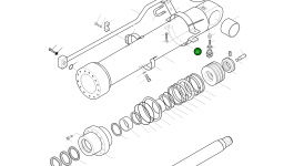 Лента трубопровода 00P373-1 Komatsu
